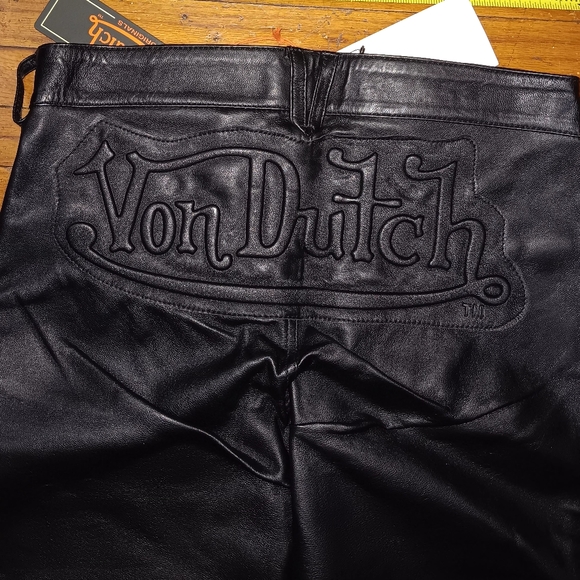 Von Dutch Pants - Von dutch leather pants